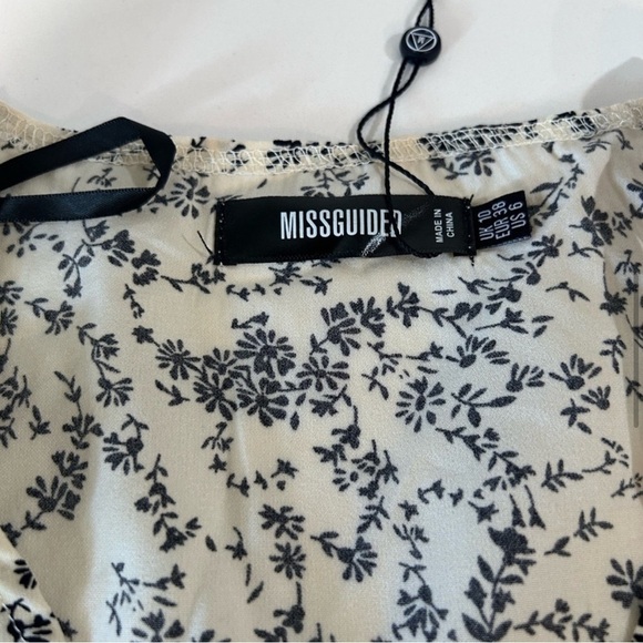 MISSGUIDED floral short sleeve dress - Picture 9 of 13